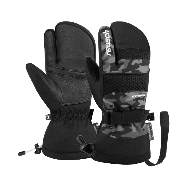 Reusch Connor R-TEX® XT Junior Lobster 6261818 5570 black grey 1